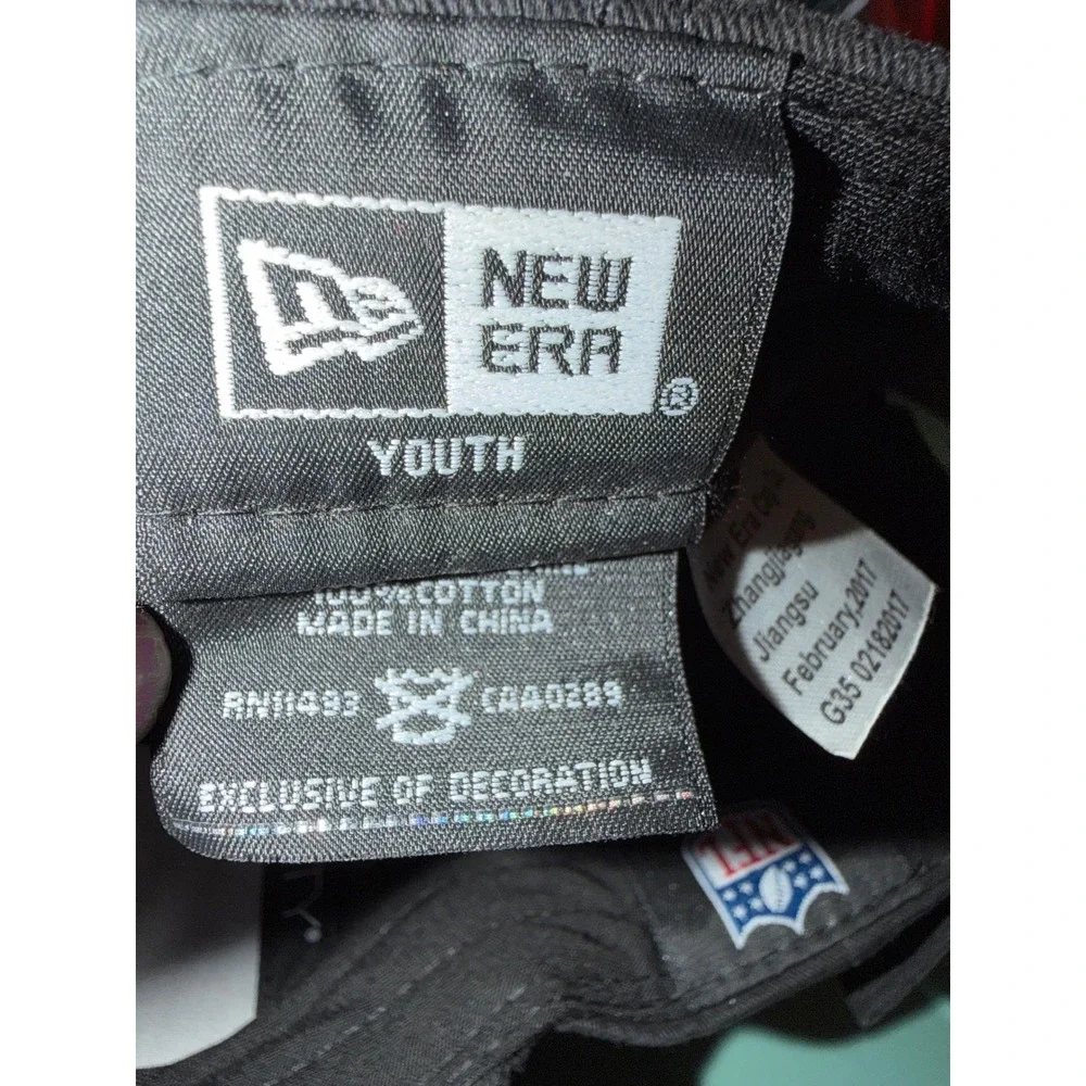 New Era 9TWENTY Pittsburgh Steelers YOUTH‎ Hat Black Adjustable NFL Baseball Cap